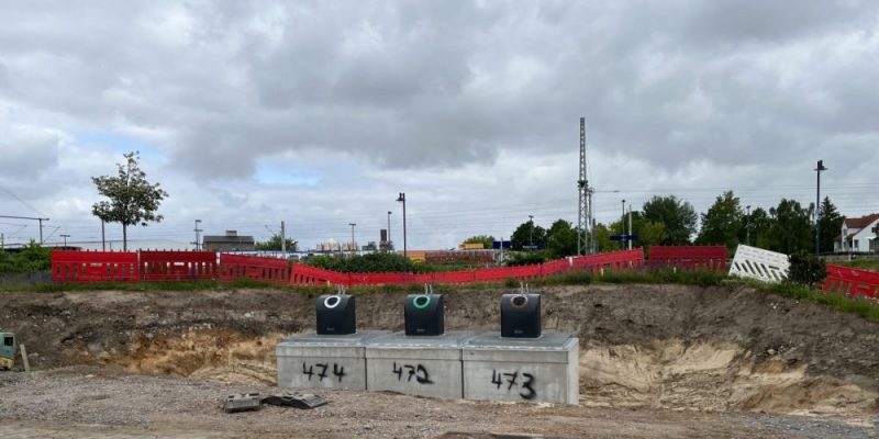 The first underground container collection system in the North Saxony region was supplied by H&G