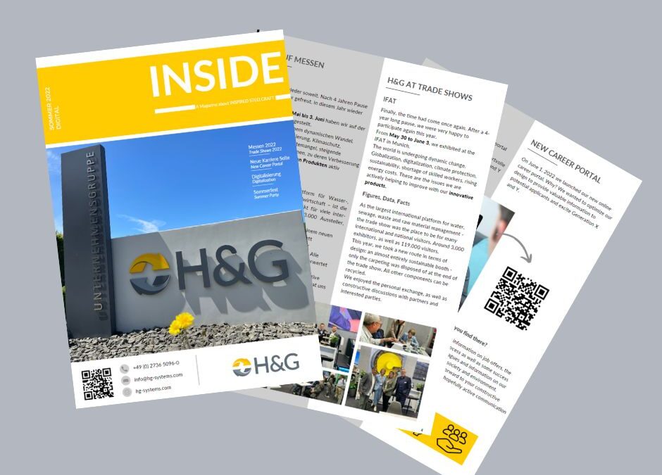 Newsletter INSIDE Sommer 2022